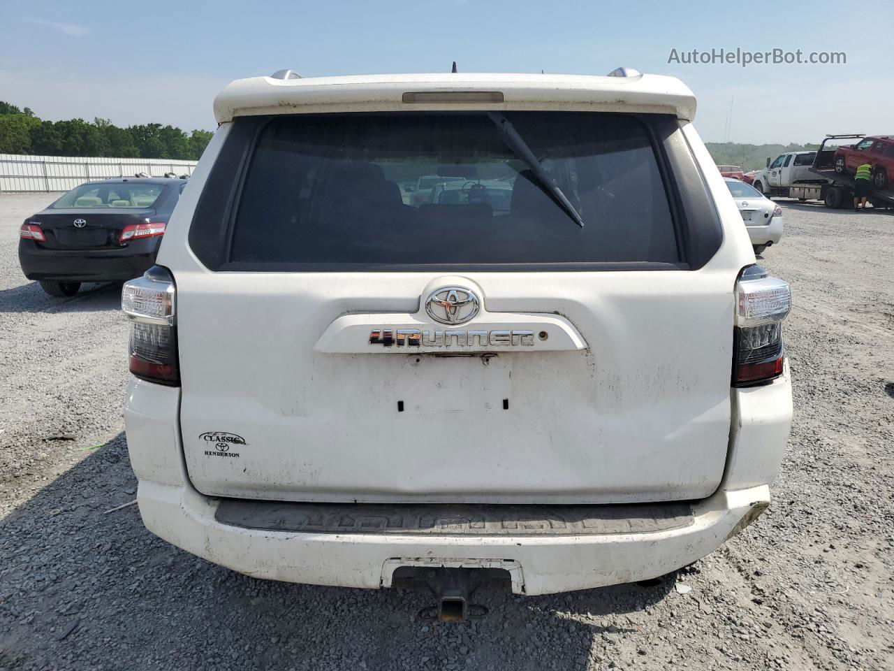 2017 Toyota 4runner Sr5/sr5 Premium White vin: JTEBU5JRXH5445590