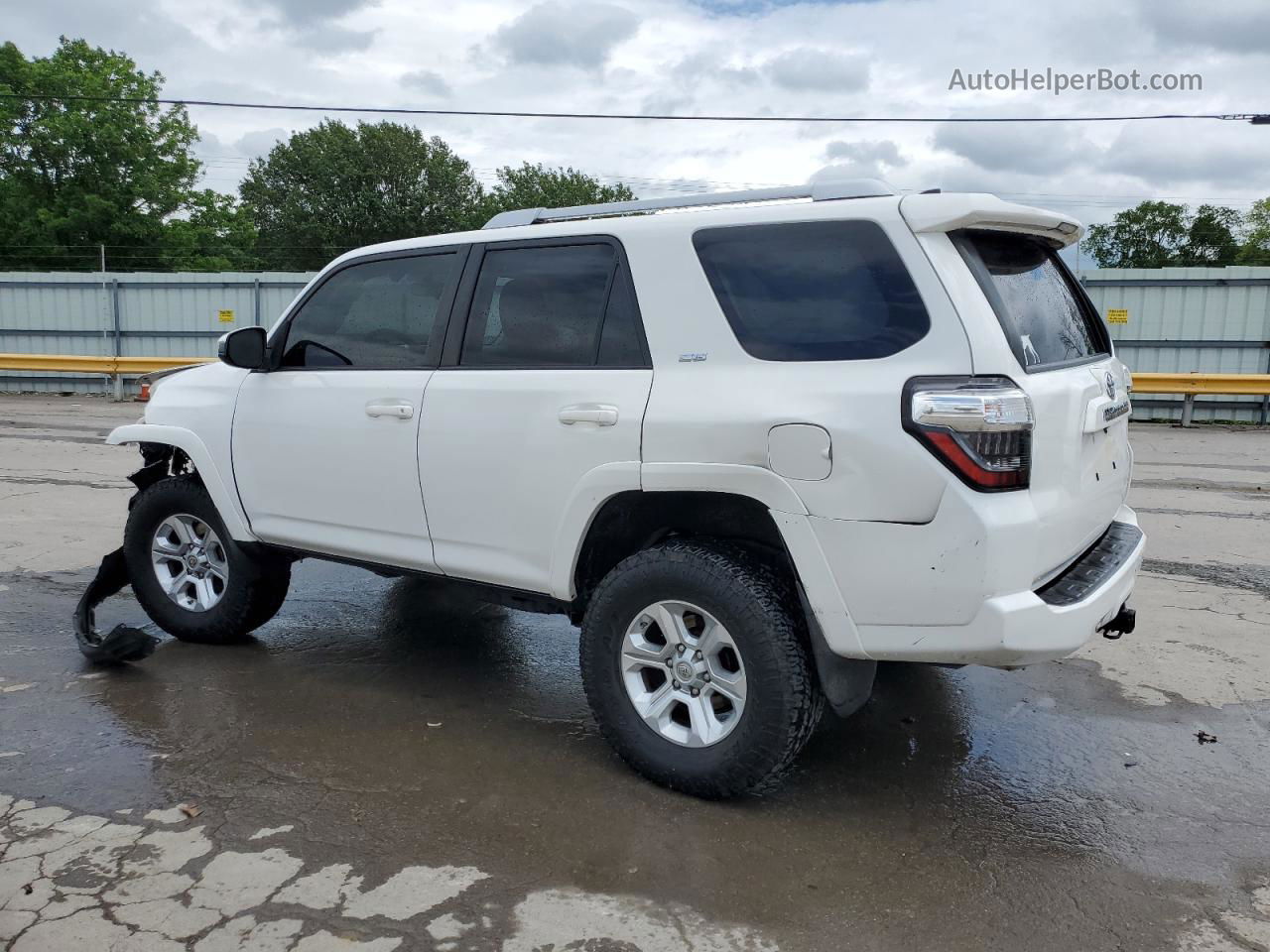 2017 Toyota 4runner Sr5/sr5 Premium White vin: JTEBU5JRXH5449820