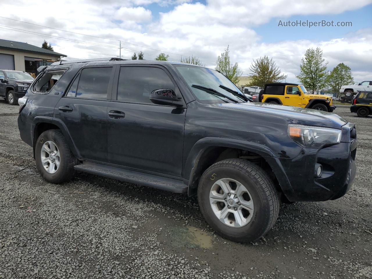 2017 Toyota 4runner Sr5/sr5 Premium Black vin: JTEBU5JRXH5456752