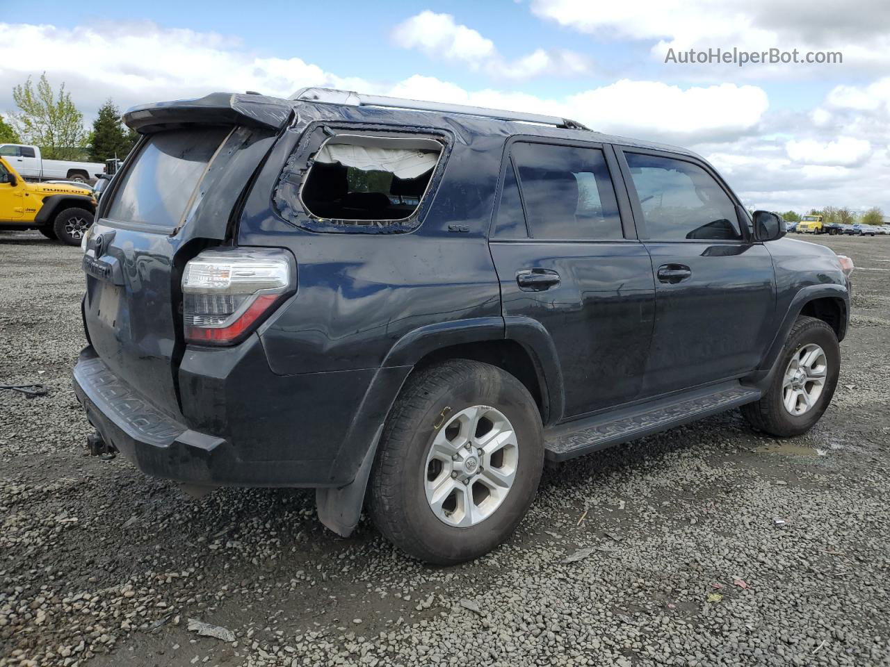 2017 Toyota 4runner Sr5/sr5 Premium Черный vin: JTEBU5JRXH5456752