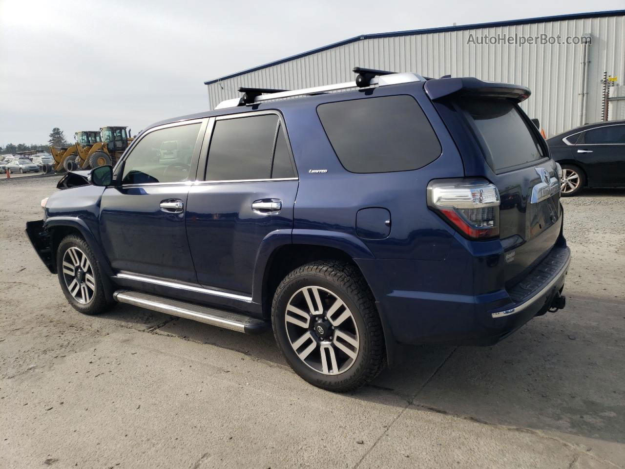 2017 Toyota 4runner Sr5/sr5 Premium Синий vin: JTEBU5JRXH5463278