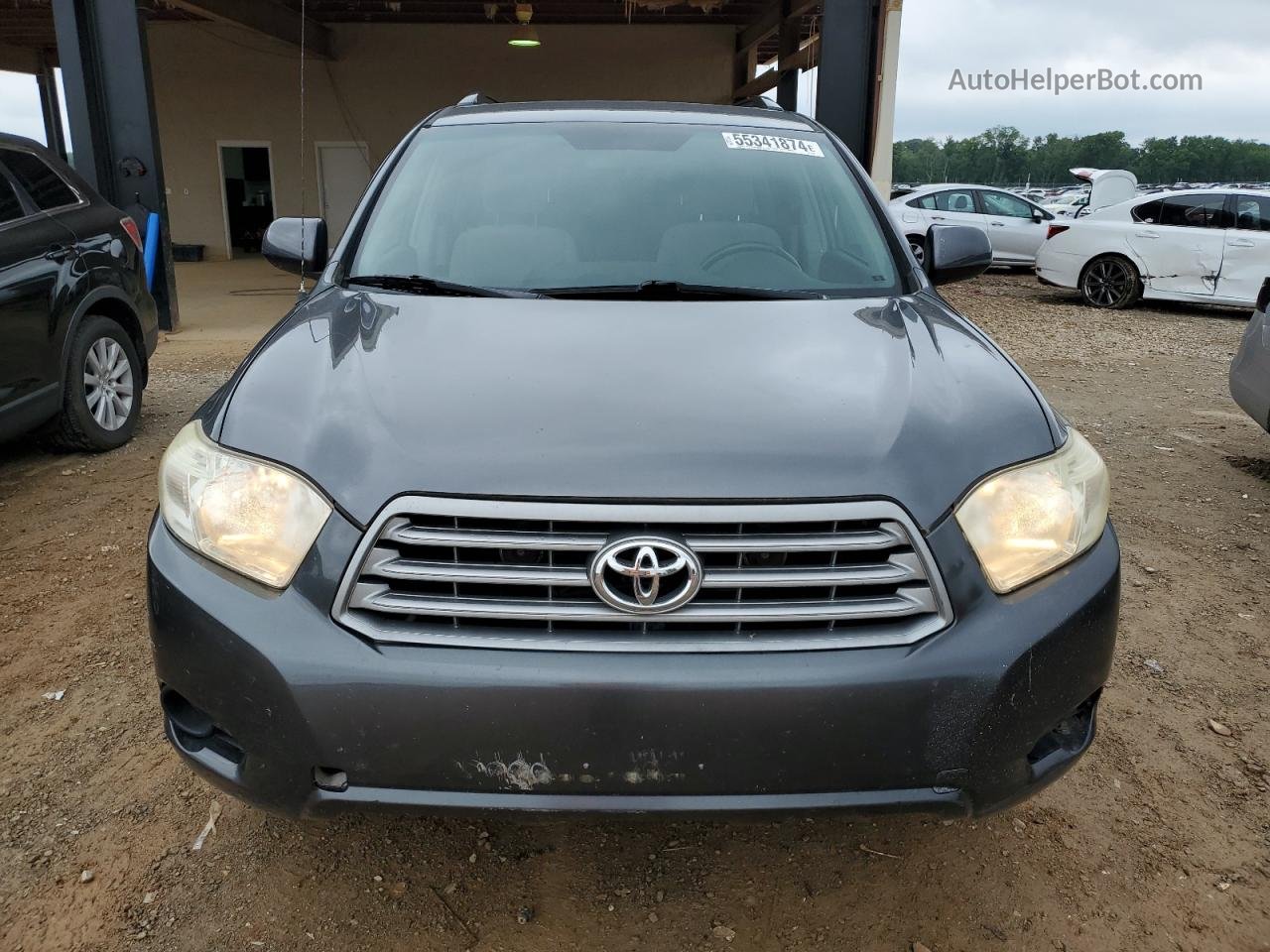 2008 Toyota Highlander  Gray vin: JTEDS41A082028760