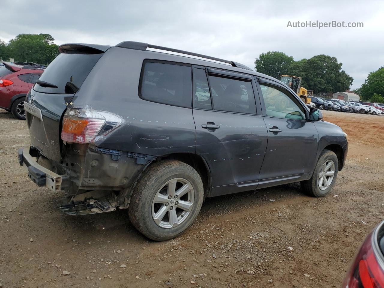 2008 Toyota Highlander  Gray vin: JTEDS41A082028760