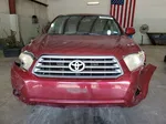 2008 Toyota Highlander  Maroon vin: JTEDS41A082050113