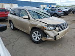 2008 Toyota Highlander  Gold vin: JTEDS41A182039749