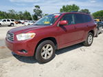 2008 Toyota Highlander  Бордовый vin: JTEDS41A282035189