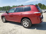 2008 Toyota Highlander  Бордовый vin: JTEDS41A282035189