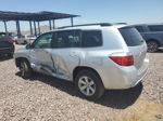 2008 Toyota Highlander  Silver vin: JTEDS41A382010043