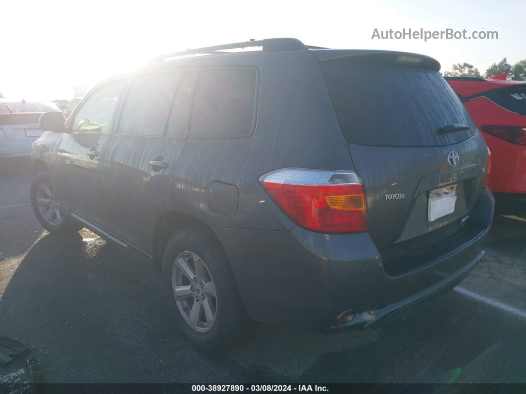 2009 Toyota Highlander   Gray vin: JTEDS41A392073192