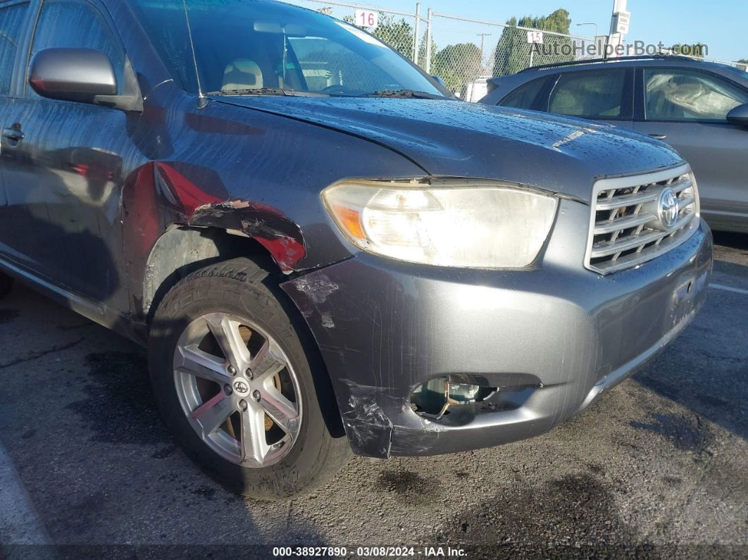 2009 Toyota Highlander   Gray vin: JTEDS41A392073192