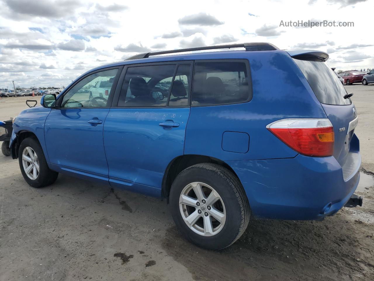 2008 Toyota Highlander  Blue vin: JTEDS41A682010263