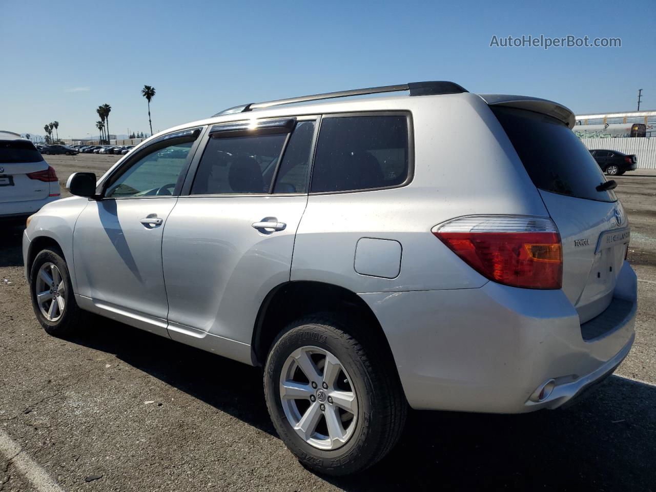 2008 Toyota Highlander  Серебряный vin: JTEDS41A682036796