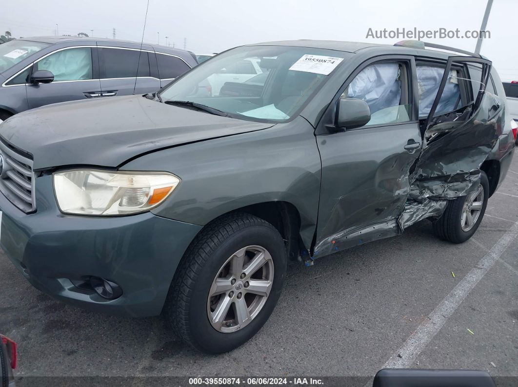 2008 Toyota Highlander   Gray vin: JTEDS41A682053839