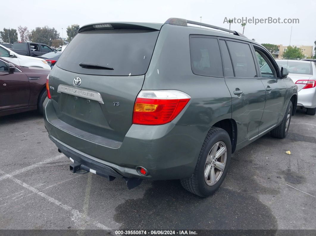 2008 Toyota Highlander   Gray vin: JTEDS41A682053839