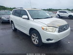 2008 Toyota Highlander   White vin: JTEDS41A682066963