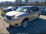 2008 Toyota Highlander   Бежевый vin: JTEDS41A882019787