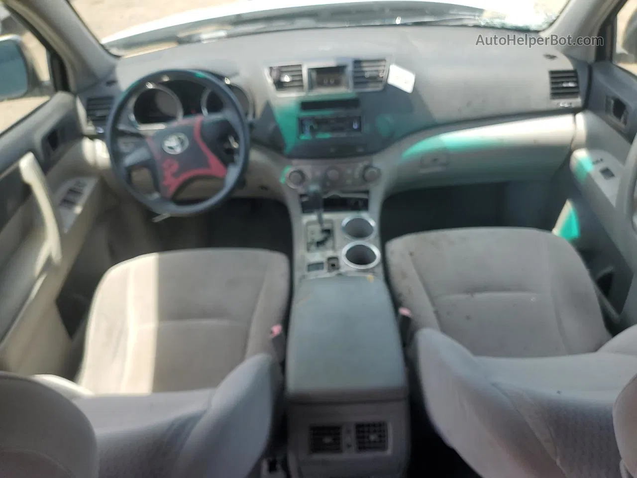 2008 Toyota Highlander  Белый vin: JTEDS41A882044639