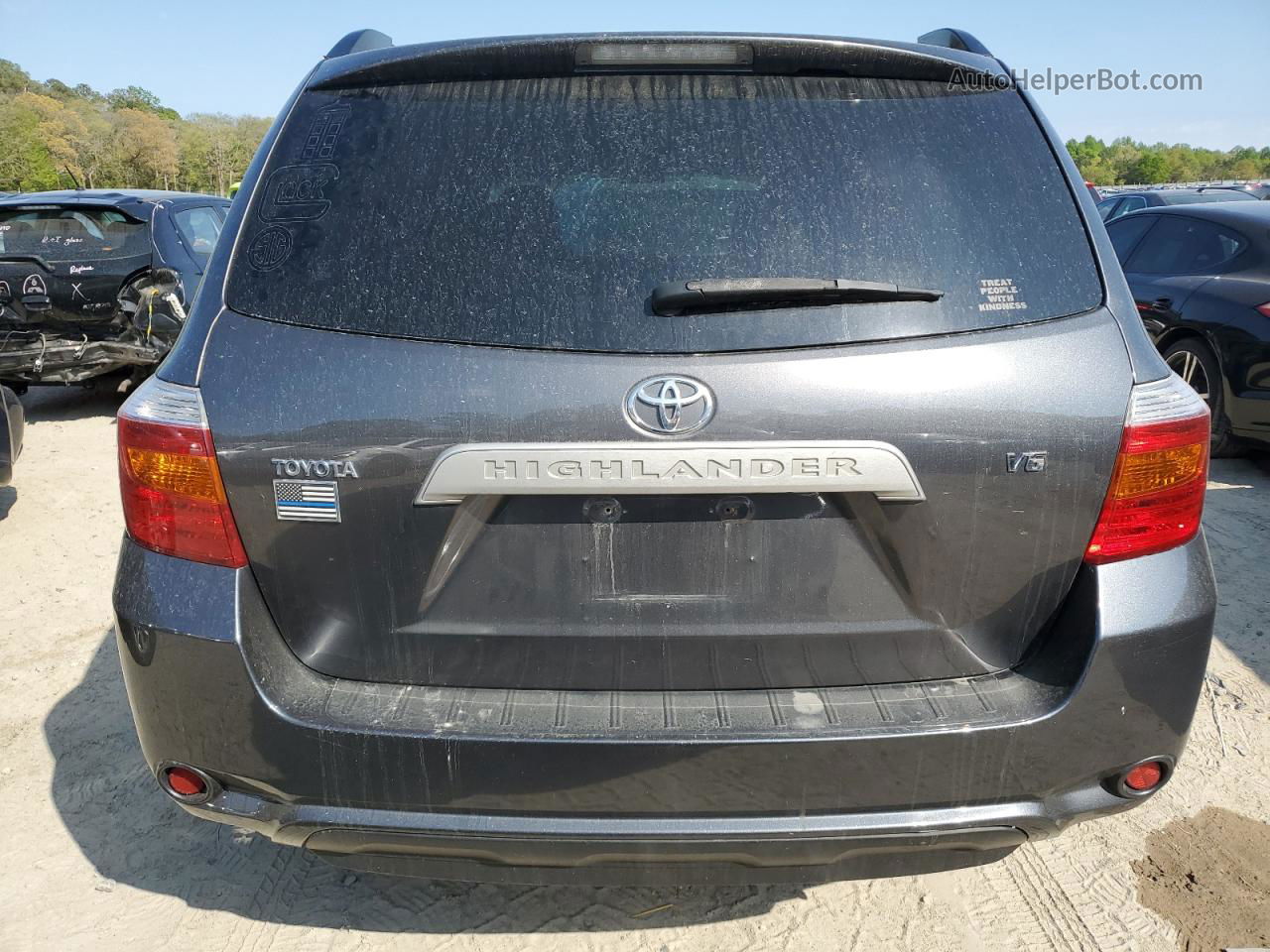 2009 Toyota Highlander  Gray vin: JTEDS41A892091526