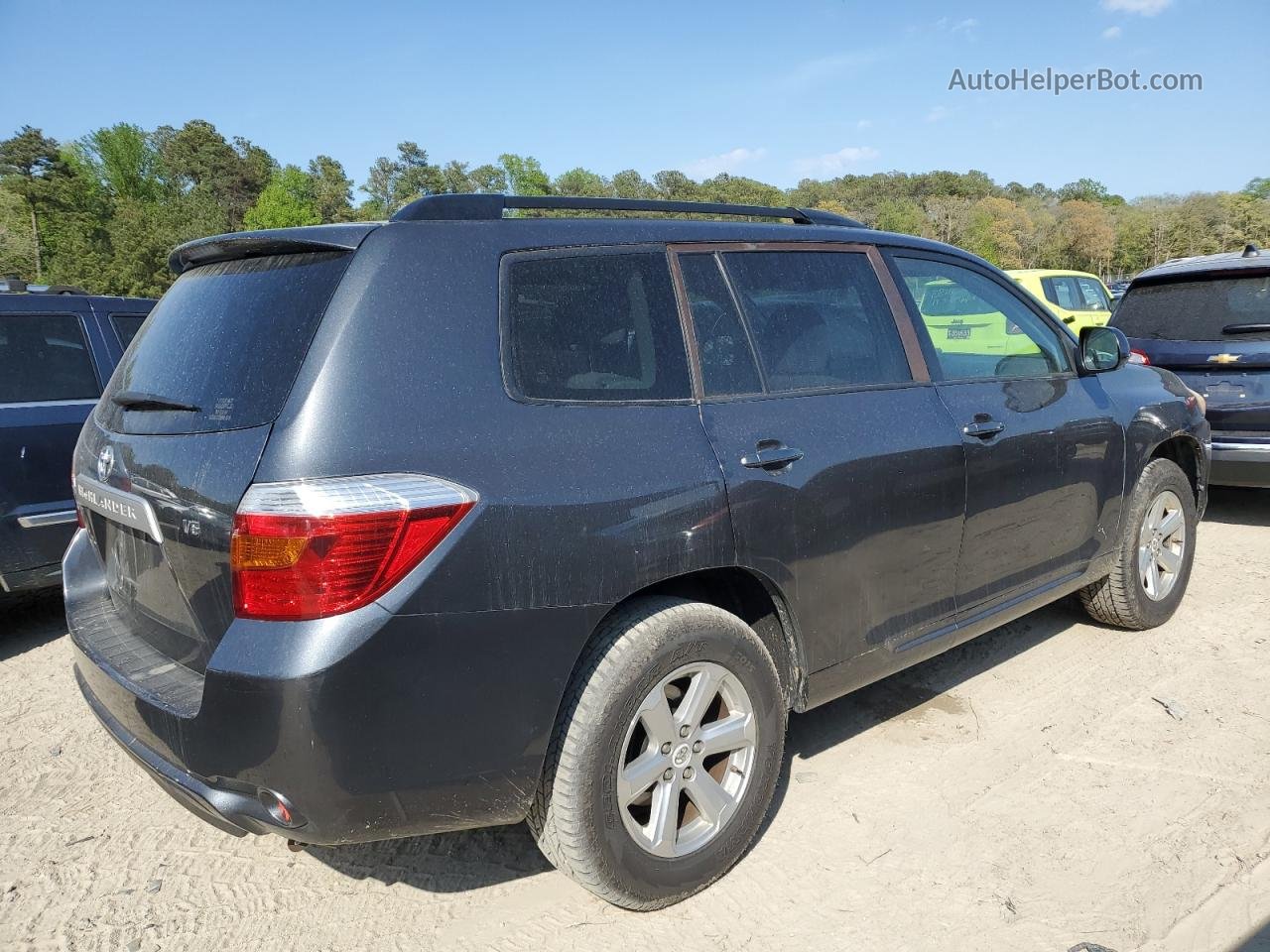 2009 Toyota Highlander  Gray vin: JTEDS41A892091526