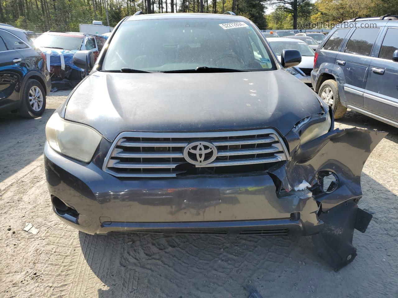 2009 Toyota Highlander  Gray vin: JTEDS41A892091526