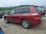 2008 Toyota Highlander  Maroon vin: JTEDS41A982003954