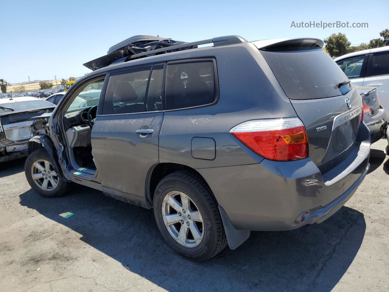 2008 Toyota Highlander  Charcoal vin: JTEDS41A982041247