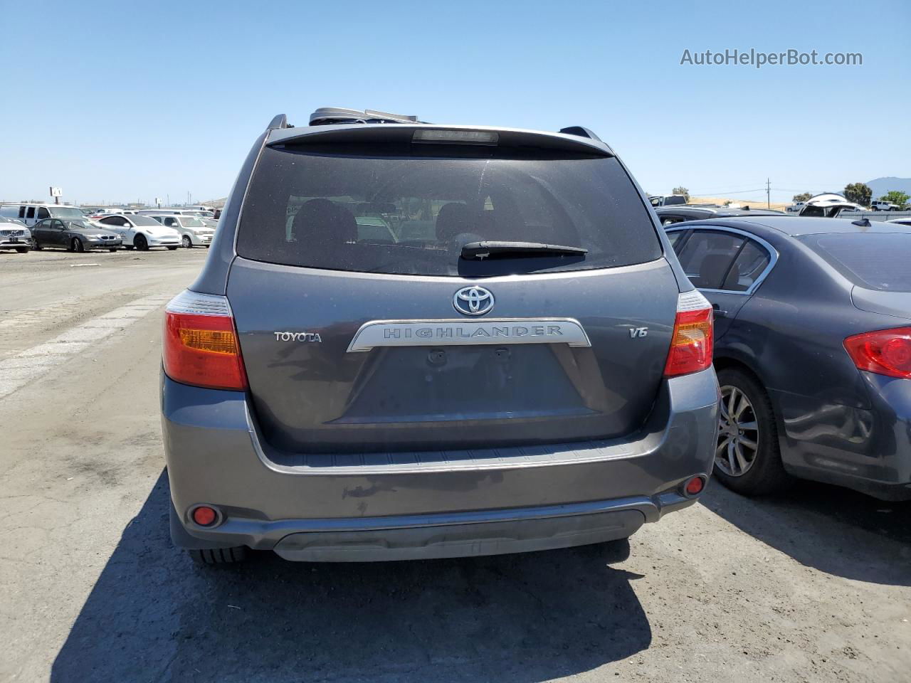 2008 Toyota Highlander  Charcoal vin: JTEDS41A982041247