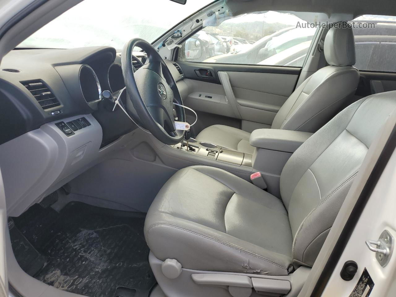 2008 Toyota Highlander  Белый vin: JTEDS41A982044004