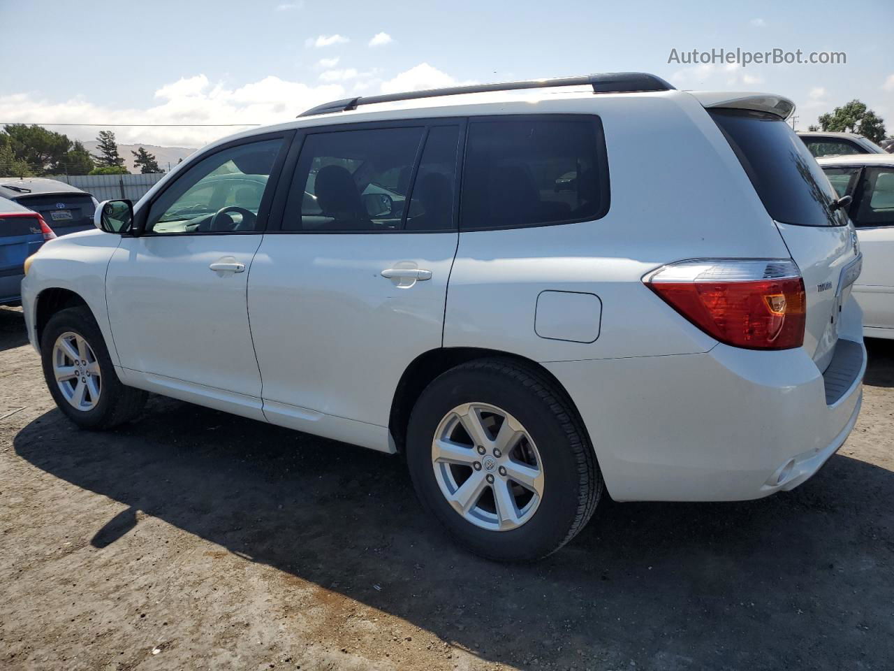 2008 Toyota Highlander  Белый vin: JTEDS41A982044004