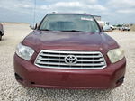 2008 Toyota Highlander  Red vin: JTEDS41A982052698