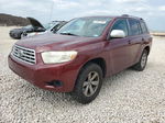 2008 Toyota Highlander  Красный vin: JTEDS41A982052698