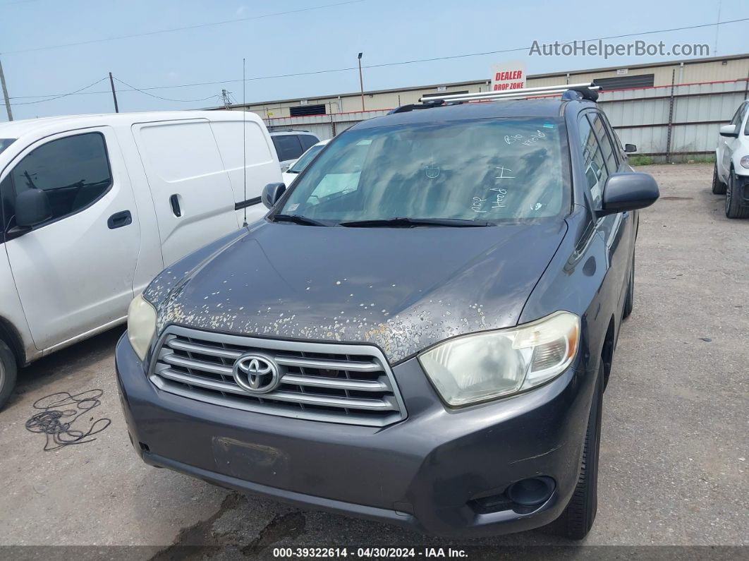 2008 Toyota Highlander   Gray vin: JTEDS41A982066813