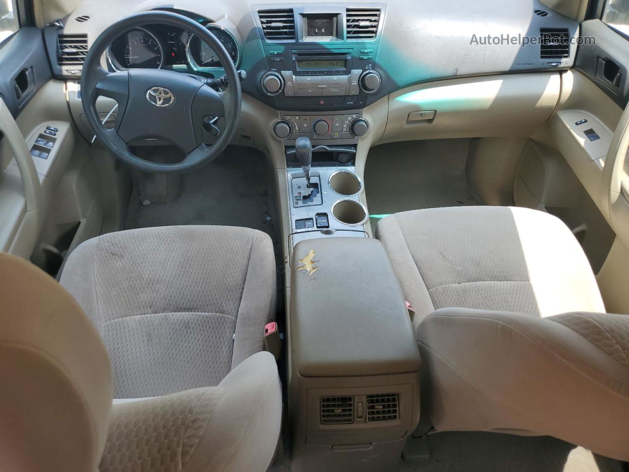 2008 Toyota Highlander  Золотой vin: JTEDS41AX82001789