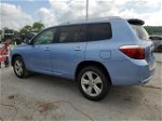 2008 Toyota Highlander Limited Синий vin: JTEDS42A282005530