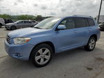 2008 Toyota Highlander Limited Blue vin: JTEDS42A282005530