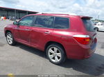 2008 Toyota Highlander Limited Red vin: JTEDS42A482045737