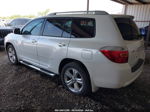 2008 Toyota Highlander Limited White vin: JTEDS42A682059008