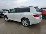 2008 Toyota Highlander Limited White vin: JTEDS42A882061830