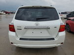 2008 Toyota Highlander Limited White vin: JTEDS42A882061830