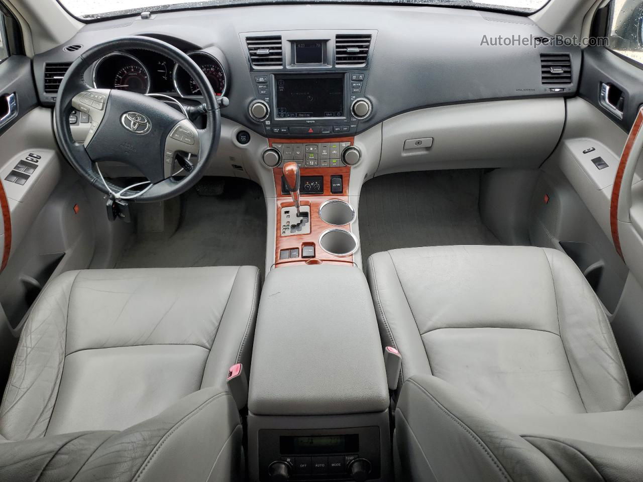 2008 Toyota Highlander Limited Белый vin: JTEDS42A882061830