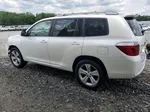 2008 Toyota Highlander Sport White vin: JTEDS43A382049549