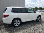 2008 Toyota Highlander Sport White vin: JTEDS43A382049549