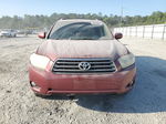 2008 Toyota Highlander Sport Maroon vin: JTEDS43A582051612