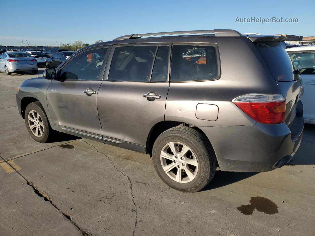 2008 Toyota Highlander Sport Charcoal vin: JTEDS43A682023964