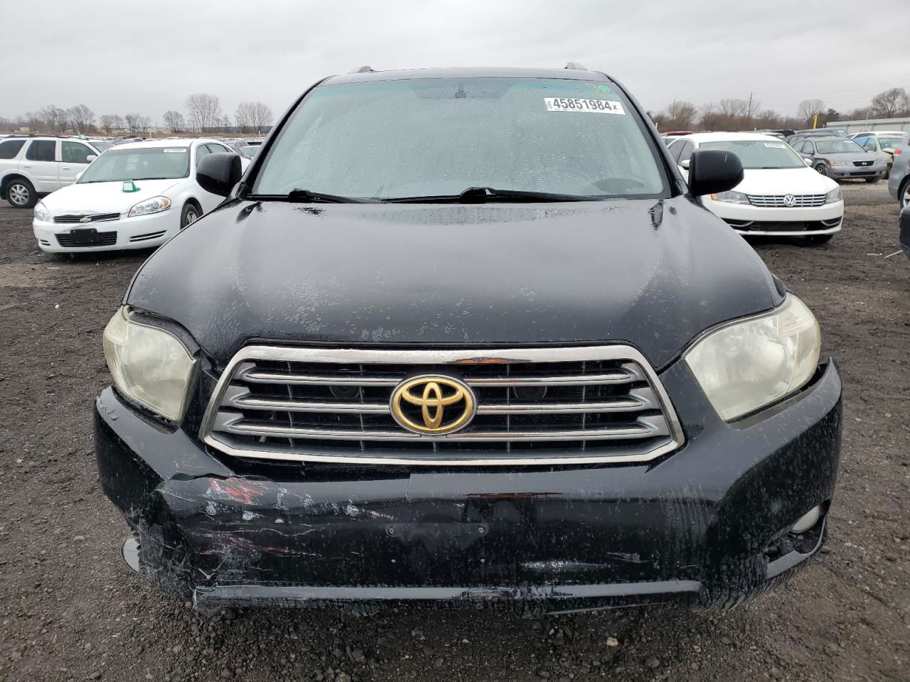 2008 Toyota Highlander Sport Черный vin: JTEDS43A982020914