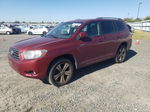 2008 Toyota Highlander Sport Red vin: JTEDS43A982053704