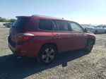 2008 Toyota Highlander Sport Red vin: JTEDS43A982053704