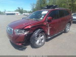 2008 Toyota Highlander Sport Темно-бордовый vin: JTEDS43AX82040363