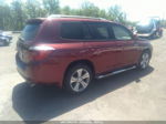 2008 Toyota Highlander Sport Maroon vin: JTEDS43AX82040363