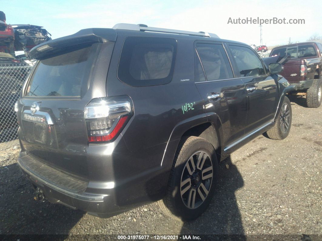 2021 Toyota 4runner Limited Gray vin: JTEDU5JRXM5235090